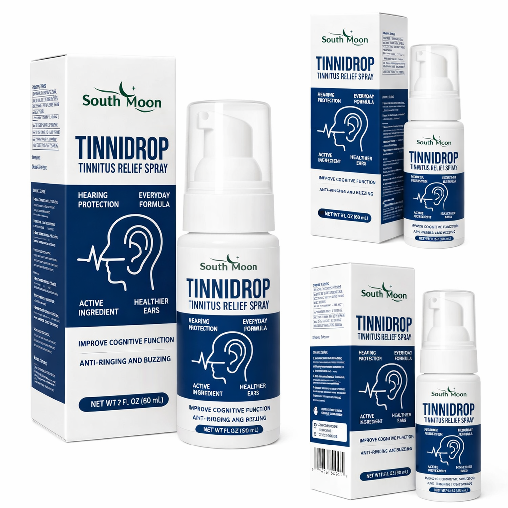 TinniDrop – Spray auditivo para aliviar tinnitus y dolor de oído